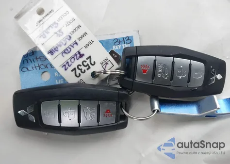 2022 Mitsubishi Outlander Black Edition S-Awc/Se 2.5 S-Awc/Se Launch Edition S-Awc из США, поврежденный, VIN JA4J4UA82NZ068561